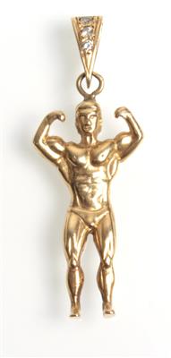 Brillantanhänger"Bodybuilder" - Jewellery