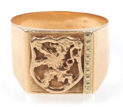 Ring mit mazedonischem Wappen - Schmuck