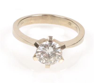 Brillantsolitär 1,04 ct, - Jewellery