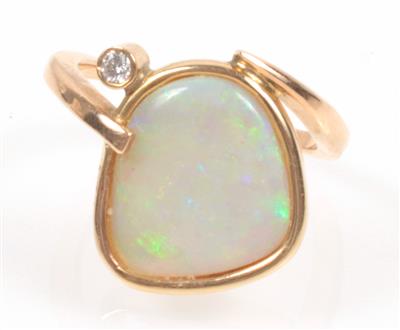 Opal Brillant Damenring - Gioielli