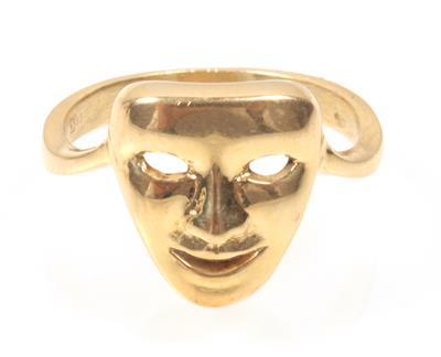 Damenring "Maske" - Schmuck