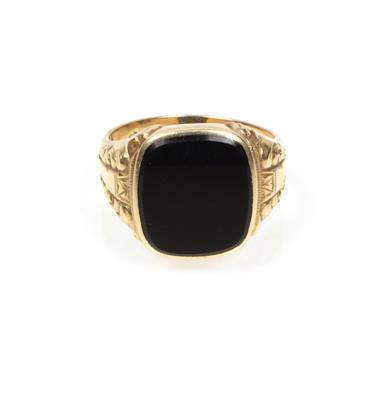 Onyx Herrenring - Schmuck