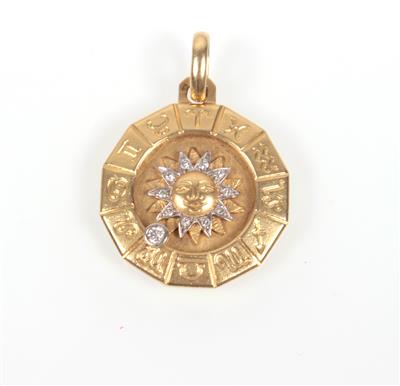Sternzeichenanhänger "Sonne" - Jewellery