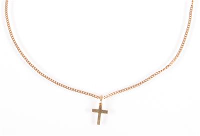 Kreuz an Halskette - Gioielli