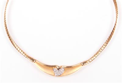 Brillantcollier - Schmuck