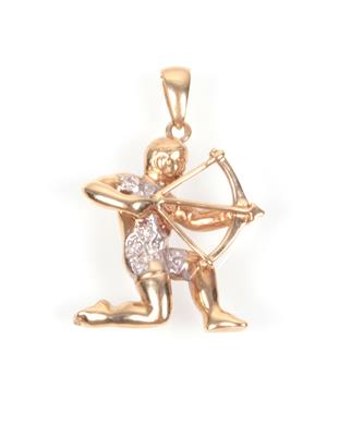 Diamant Anhänger "Bogenschütze" - Jewellery