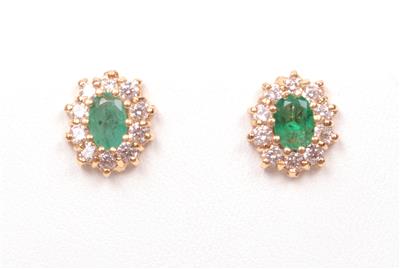 Smaragd Ohrstecker - Jewellery