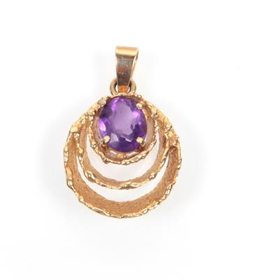 Amethystanhänger - Schmuck Onlineauktion