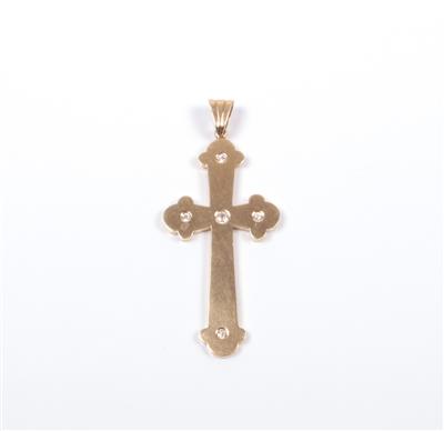 Brillantkreuz - Schmuck Onlineauktion