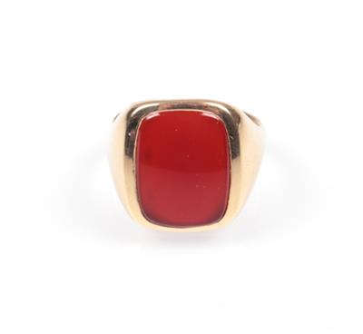 Karneol Ring - Schmuck Onlineauktion