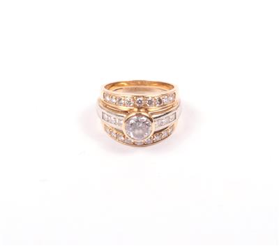 Brillant Diamant Ring - Schmuck Onlineauktion