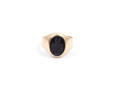 Onyx Siegelring - Schmuck Onlineauktion