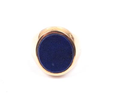 Lapis Lazuli Herrenring - Schnäppchen - Auktion