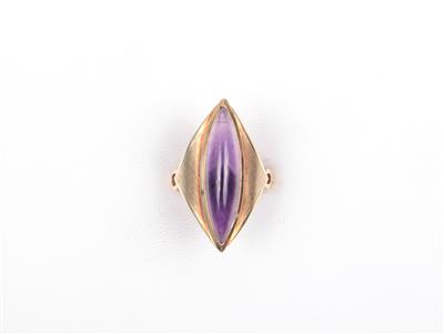 Amethyst Damenring - Schmuck Onlineauktion