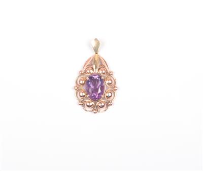 Amethyst Anhänger - Schmuck Onlineauktion