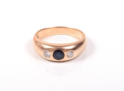 Brillant Saphir Ring - Schmuck und Uhren Onlineauktion