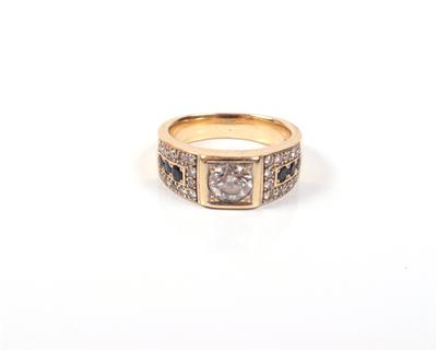 Brillant Saphir Ring - Gioielli