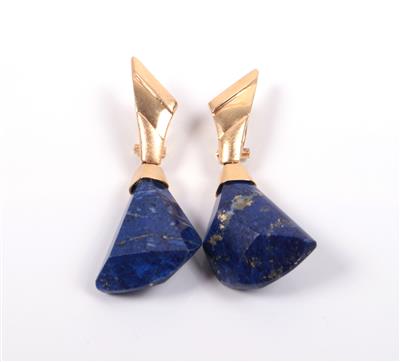 Lapis Lazuli Ohrclips - Christmas auction - Jewellery