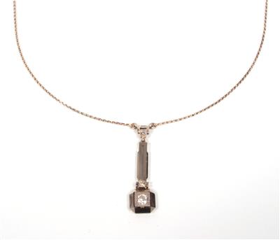Brillant Diamant Collier - Schmuck und Uhren Onlineauktion
