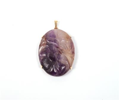 Anhänger geschnittener Amethyst - Jewellery