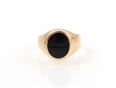 Onyx Ring - Onlineauktion Schmuck und Uhren