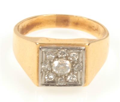 Brillant Diamant Ring - SALE: ONLINE-Auktion Schmuck und Uhren