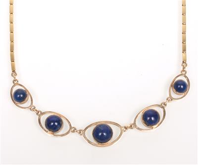Lapis Lazuli Collier - SALE: ONLINE-Auktion Schmuck und Uhren