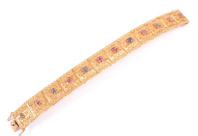 Rubin Saphir Armband - Jewellery