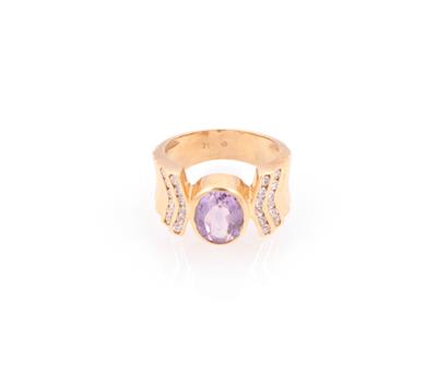 Amethyst Damenring - Schmuck und Uhren online auction