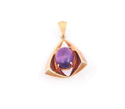 Amethyst Anhänger - Schmuck und Uhren online auction