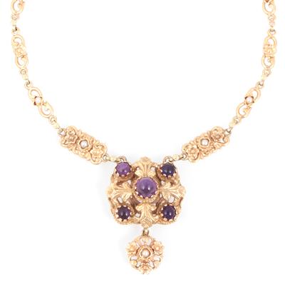 Amethyst Collier - Schmuck und Uhren online auction