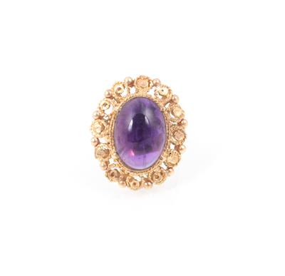 Amethyst Damenring - Schmuck und Uhren online auction