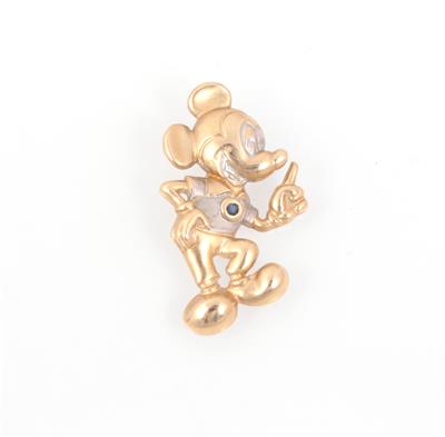 Anhänger "Mickey Mouse" - Schmuck und Uhren online auction