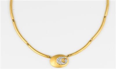 Brillant Collier zus. ca. 0,50 ct - Gioielli