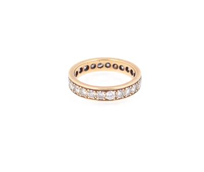 Memory-Brillant-Ring zus. ca. 1,70 ct - Schmuck und Uhren