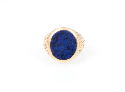 Lapislazuli Herrenring - Schmuck und Uhren