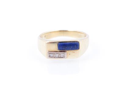 Lapis Lazuli Herrenring - Schmuck und Uhren