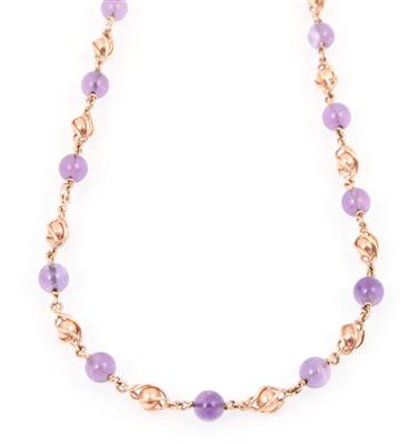 Amethyst Collier - Schmuck und Uhren