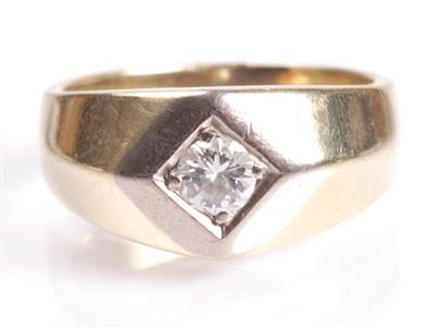 Brillantring ca. 0,25 ct - Abverkauf Schmuck und Uhren