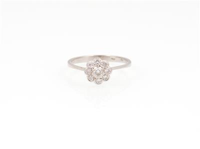 Brillantring zus.0,33 ct - Schmuck und Uhren