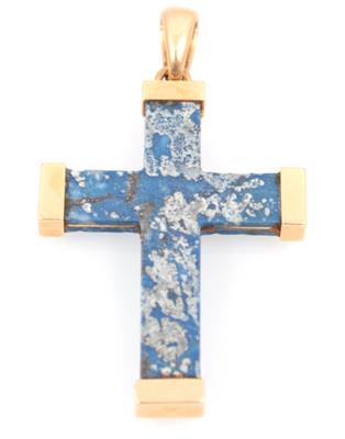 Lapislazuli Anhänger "Kreuz" - Klenoty