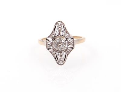 Brillant Diamant Damenring - Vánoční aukce - Klenoty
