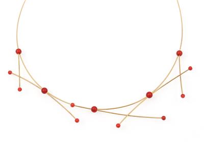 Korallen Collier - Christmas auction - Jewellery