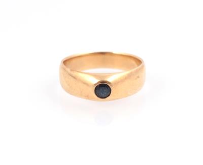 Saphir Herrenring - Sale - Klenoty