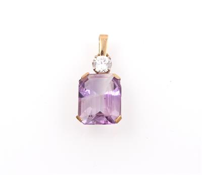 Amethyst Anhänger - Schmuck und Uhren