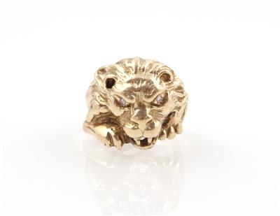 Brillant Ring "Löwe" - Schmuck und Uhren