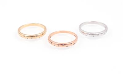 Diamant Ringset - Schmuck und Uhren