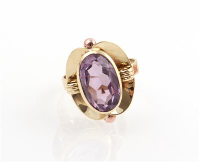 Amethyst Damenring - Klenoty a náramkové