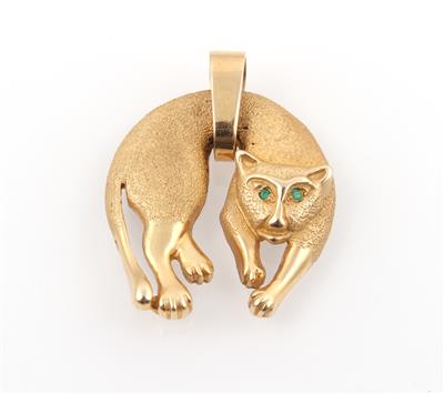 Anhänger "Katze" - Schmuck und Uhren