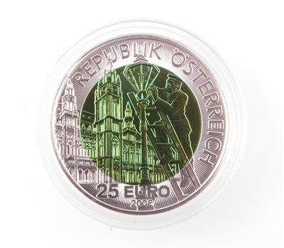 Silbermünze 25 Euro "Neon" - Münzen & Medaillen für Sammler